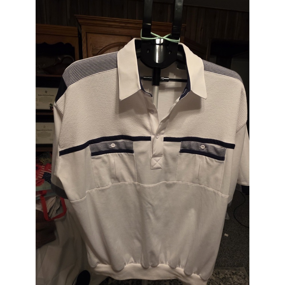 Classics By Palmland Polo‎ Shirt Size XL. Perfecr Golf Or Fishing Shirt.